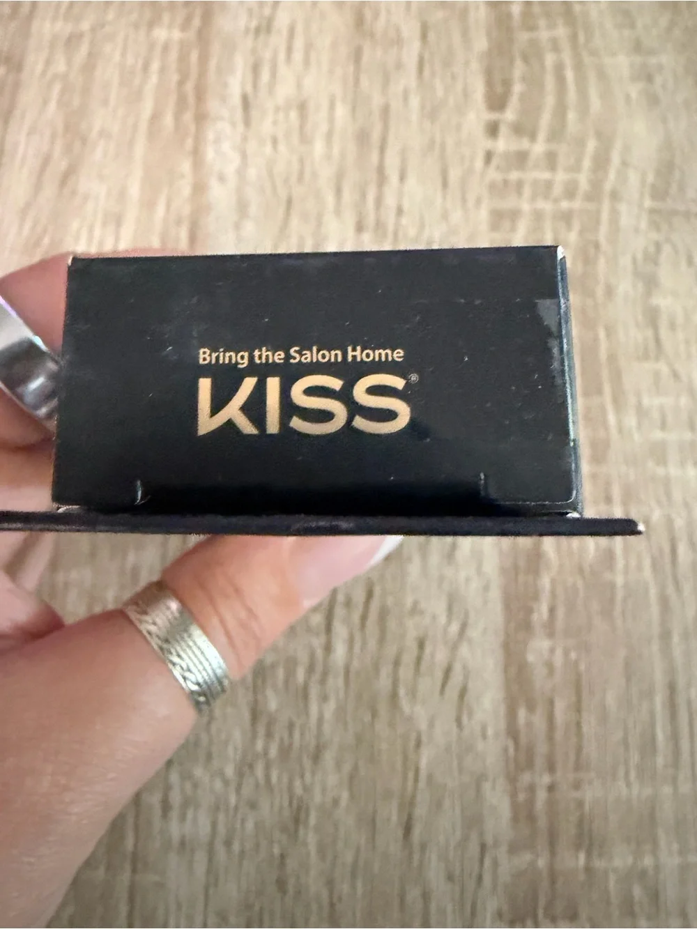 imPRESS Black & Gold Press-On Nail Kit